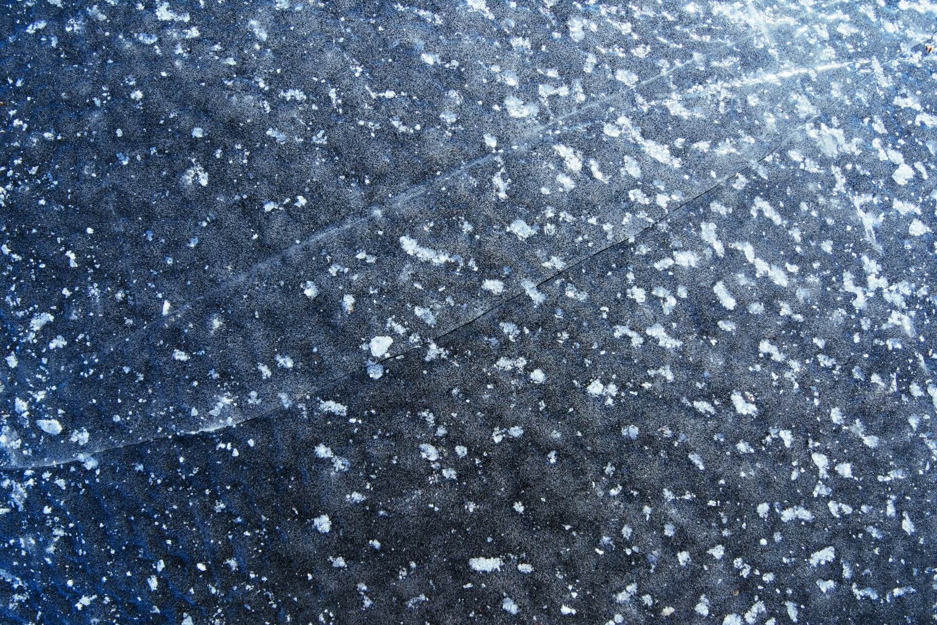 Close up of cryo ice.